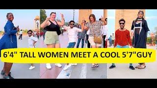 64 Tall Women Meet A 57 Guy