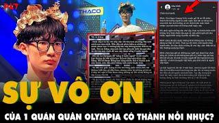 Chu Ngọc Quang Vinh - quán quân Olympia TỰ MÃN VÔ ƠN VÌ GIẤC MỘNG TRỜI TÂY liệu có thành NỖI NHỤC?