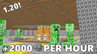 BEST CREEPER FARM IN MINECRAFT  1.20 Tutorial How to