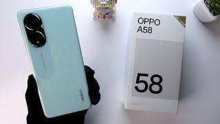 Oppo A58 Unboxing  Hands-On Antutu Design Unbox Camera Test