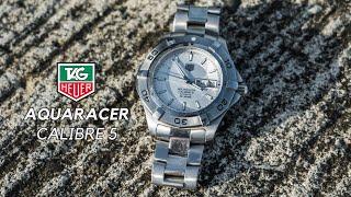 An Unconventional Dive Watch  Tag Heuer Aquaracer WAF2011