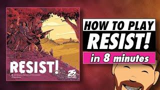HOW TO PLAY - Resist A SOLO game from 25th Century Games