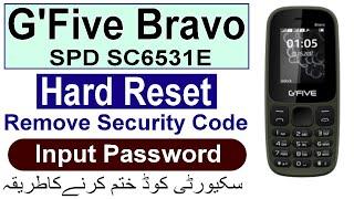 Gfive Bravo Security Code Unlock Unlock GFive Bravo SP6531E Input Password Gfive Bravo Hard Reset