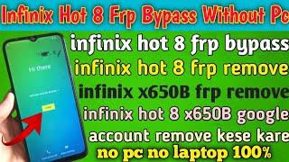 Infinix Hot 8 X650C Frp Bypass Without Pc  Infinix Hot 8 Frp Remove Kese Kare