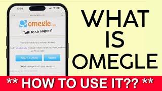 What is Omegle  How to Use Omegle on iPhone 2023