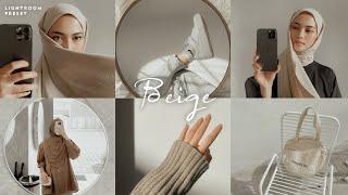 Beige - Lightroom Mobile Presets  Beige Preset  Beige Filter  Cream Preset  Nude Preset