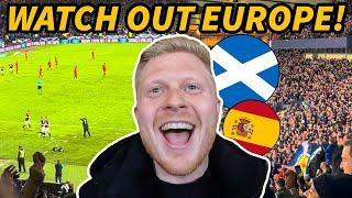  SCOTLAND SMASH SPAIN