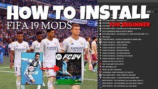 FIFA 19 Guide to Install Next Season Patch For Beginner Without Crash  Faces Kits Squad Career