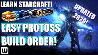 Learn Starcraft Easy Beginner Protoss Build Order Guide & Training Updated 2020