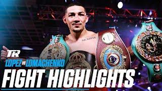 Teofimo Lopez Upsets Vasiliy Lomachenko to become Undisputed Lightweight Champion  FIGHT HIGHLIGHTS