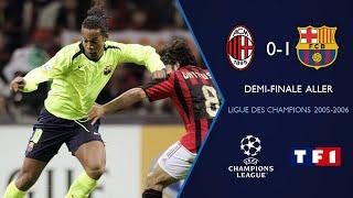 AC Milan 0-1 FC Barcelone  Demi-finale aller  Ligue des Champions 2005-2006  TF1FR