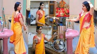 Navratron ka pahla din️Busy Sunday Indian mom busy super morning routine @sonirajrealvlogs