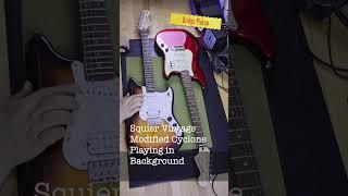 Two Squier Cyclone Guitars – On the Bench Today