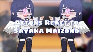 Aftons React to Dr1 characters 217 Sayaka Maizono Gacha Club