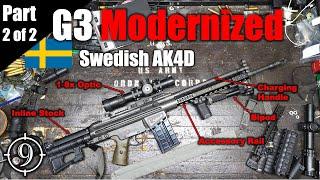 Modernizing the G3 - HK91  The Swedish  AK4D  HK91-G3 Part 2