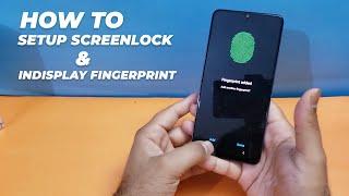 Samsung Galaxy A32 5G - How to Setup Screen Lock Fingerprint & Face Sensor