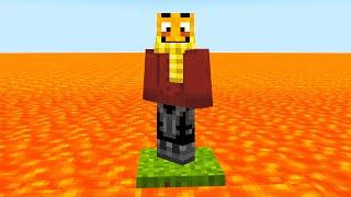 Minecraft ONE BLOCK aber mit LAVA