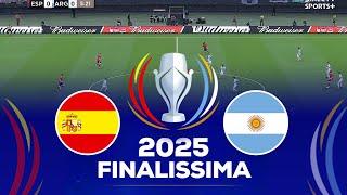 SPAIN vs ARGENTINA  FINALISSIMA 2025 FULL MATCH GAME