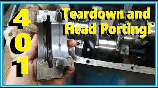 Buick 401 Teardown Assessment and Head Clean-Up