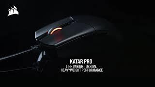 CORSAIR KATAR PRO Gaming Mouse - Lightweight Design Heavyweight Performance