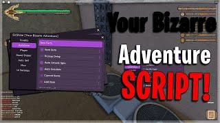 Roblox Your Bizarre Adventure  YBA Script Hack  Ultra Fast + Stand Farm 