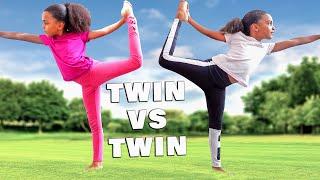 Extreme Yoga Challenge Twin Vs Twin