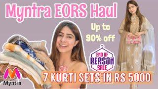 Huge Myntra Sale Haul *EORS*  Shocking Deals #myntrahaul #sale