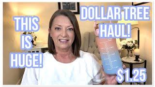 DOLLAR TREE HAUL  THIS IS HUGE  NEW FINDS  $1.25  THE DT NEVER DISAPPOINTS #haul #dollartree