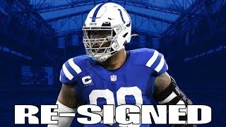 NFL News Indianapolis Colts Re-Sign DT DeForest Buckner  Indy Continues To Take Care Its Own