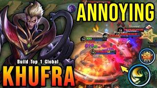 MVP Tank Khufra The Annoying Tank - Build Top 1 Global Khufra  MLBB