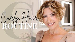 How to Style Natural Curls  Curly Hair Tutorial  Dominique Sachse