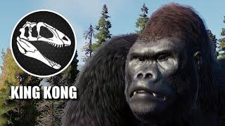 King Kong & Australopithecus vs Velociraptor & Indominus Rex - JWE 2 Mods 4K 60FPS