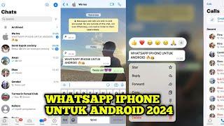cara ubah WhatsApp android menjadi WhatsApp iPhone terbaru 2024