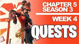 How To Complete Fortnite Chapter 5 Season 3 Week 4 Quests FAST