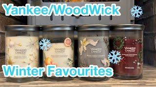 Yankee CandleWoodWick Winter Favs ️️