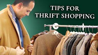 Vintage Menswear 25 Tips & Tricks for Thrift Store Shopping