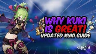 UPDATED KUKI GUIDE Best Kuki Shinobu Builds ALL Playstyles & Showcase  Genshin Impact