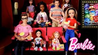 Barbie & Ken Doll Family Toddlers First Time at The Movie Theater