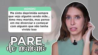 Quero me divorciar porque ele é infértil  Pare de Mimimi