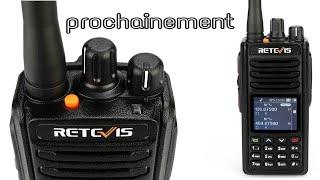 Retevis rt 52 DMR  prochainement ici