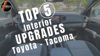 Top 5 Best INTERIOR Upgrades  Mods  2023   3rd Gen Toyota Tacoma - Easy Install