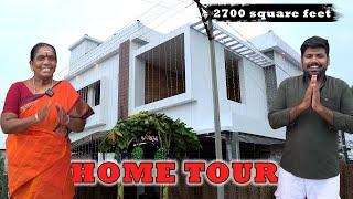 My House tour of 2700 square feet home in Tamil  House Total Budget and PlanningDreamHouse  AKP