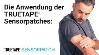 TRUETAPE® Sensorpatch richtig anbringen