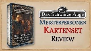 DSA5 Meisterpersonen Spielkartenset Review - Lohnen sich die vorgefertigten NSCs?