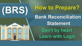 How to Prepare Bank Reconciliation Statement BRS In Accounting  CA Foundation June & Dec 2023