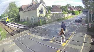 Frightening Footage of Sussex Level Crossings Network Rails Summer Safety Warning