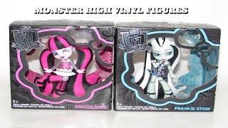 MONSTER HIGH FRANKIE STEIN & DRACULAURA VINYL FIGURES REVIEW