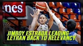 Jimboy Estrada eager to elevate game more as Letran’s newest top star  ABS-CBN News