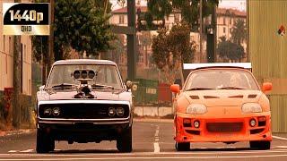 Rapido y Furioso 2001 Toretto vs Brian Final Latino 1440p