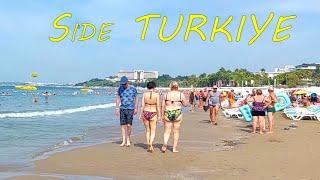 SIDE & KUMKOY Beach Walking tour TURKIYE #12 #side #turkey #kumkoy #beach #antalya